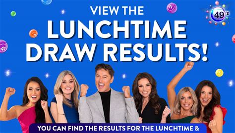 49s Lunchtime Results on Monday, 22 July 2024 (22/07/2024).